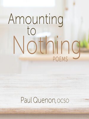 cover image of Amounting to Nothing